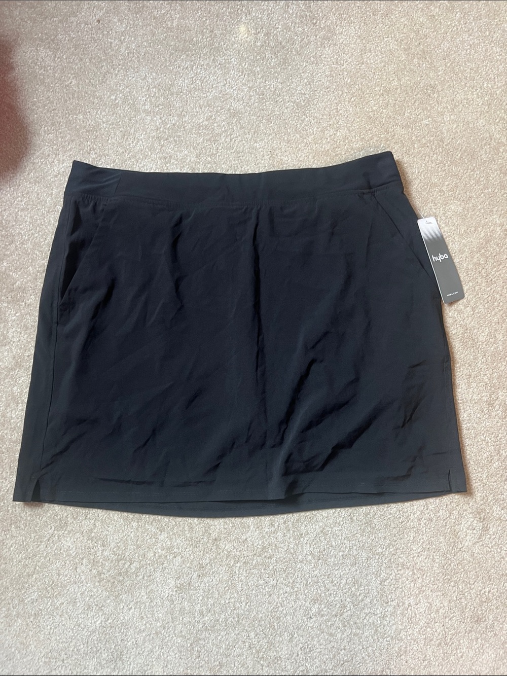 Women's Black Athletic Skort with Pockets NWT